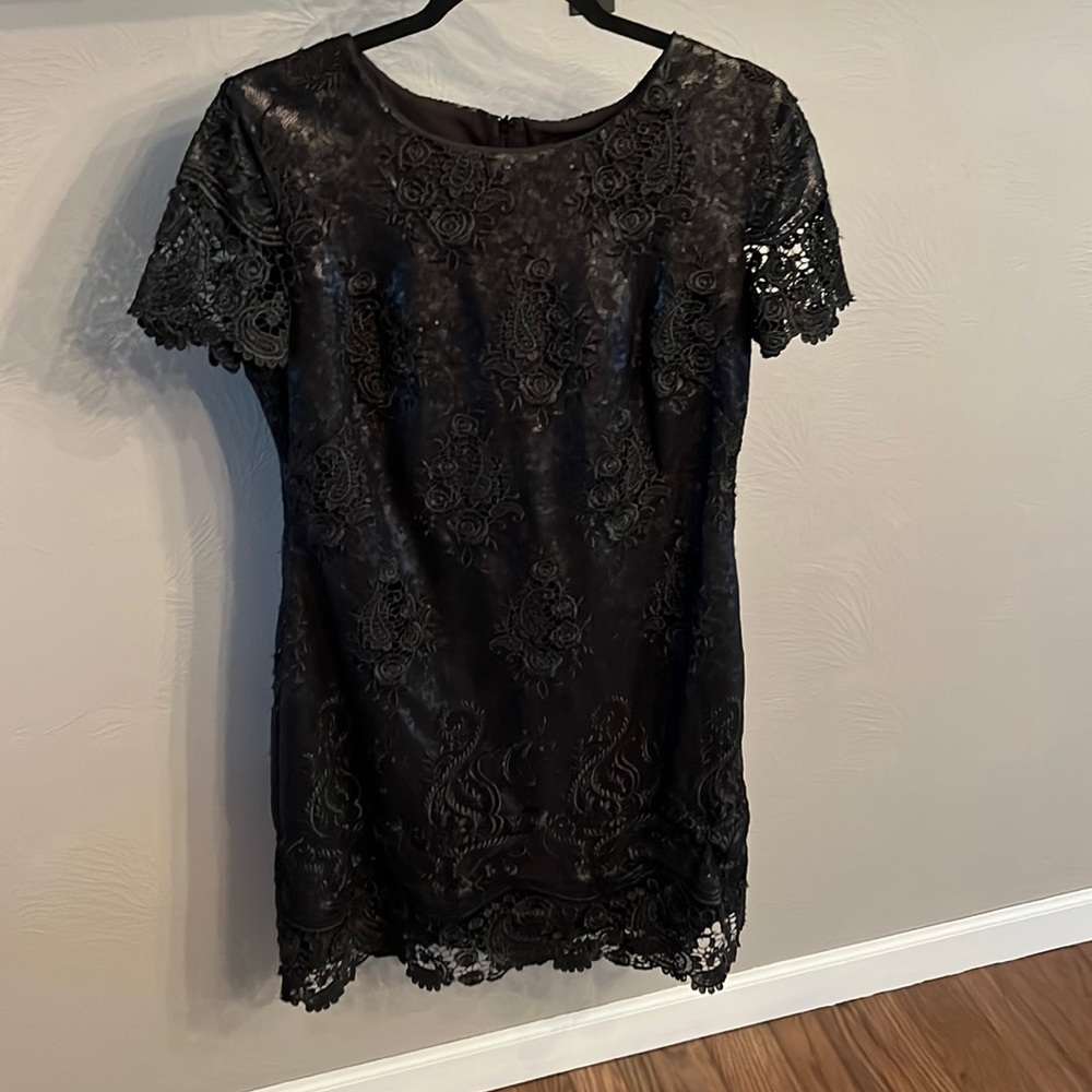 Dress the Population lace sequins dress